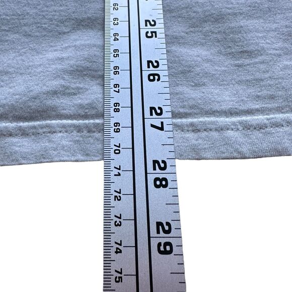 Vintage Penn State PSU T-Shirt Men's Large Gray Nittany Lions Crew 90s Cotton - Picture 10 of 10